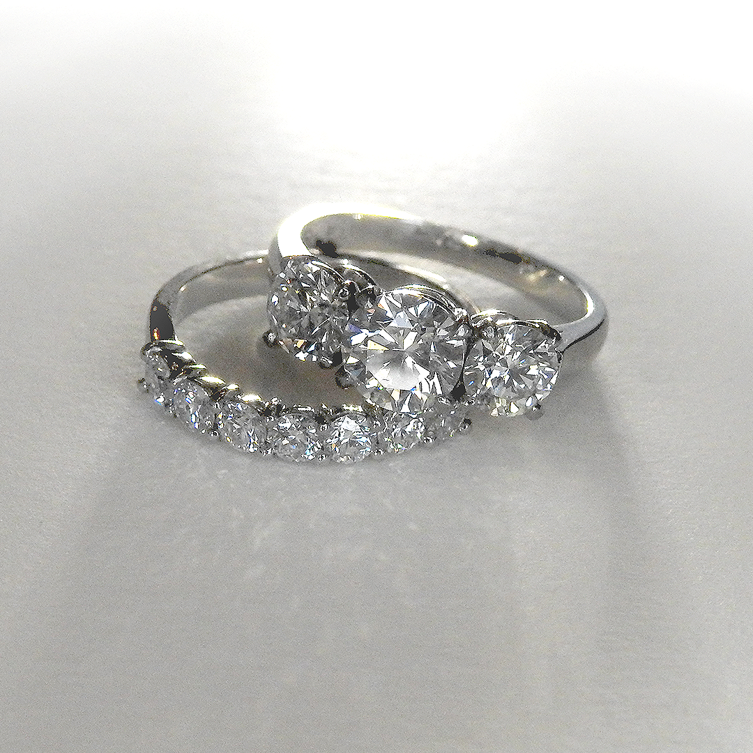 Bespoke Sapphire & Diamond Eternity Ring — Bear Brooksbank