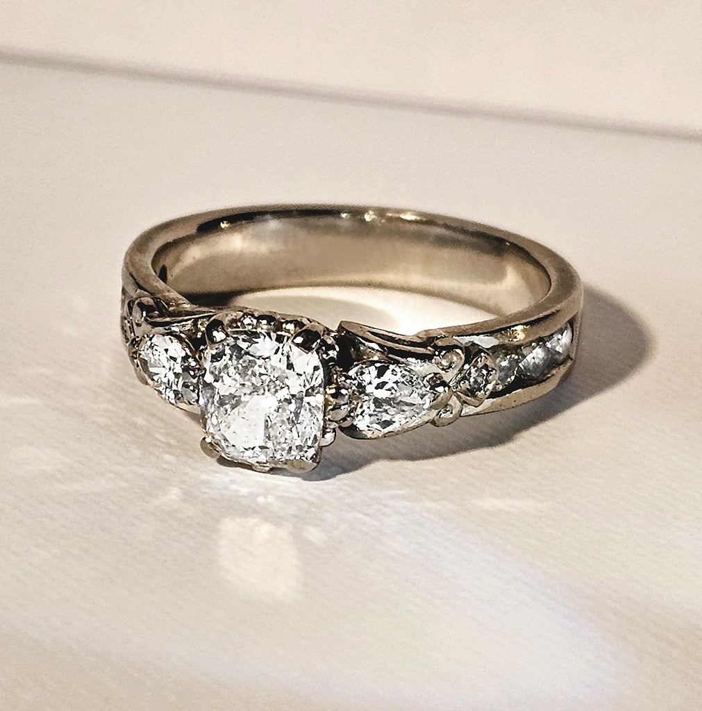 Vintage Inspired Diamond Ring