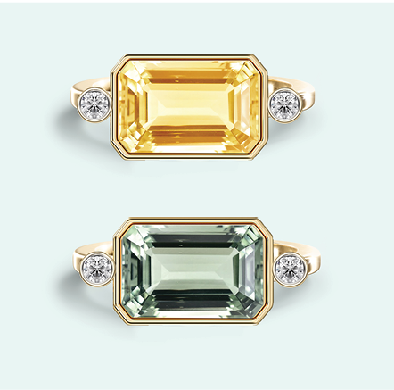 NEW! Ashes Ring - The Jewel & Diamond Ring