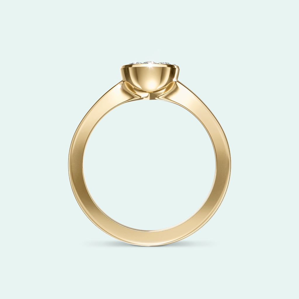 NEW! Ashes Ring - The Solitaire Lab Diamond Ring