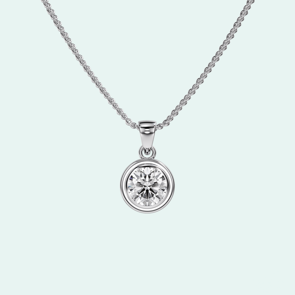 Ashes Pendant - The Diamond Solitaire