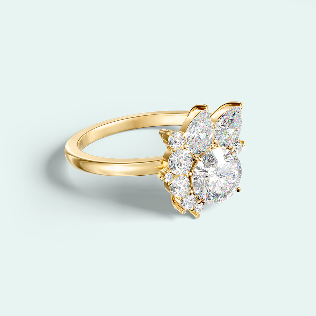 The Estrella Ring - Diamonds