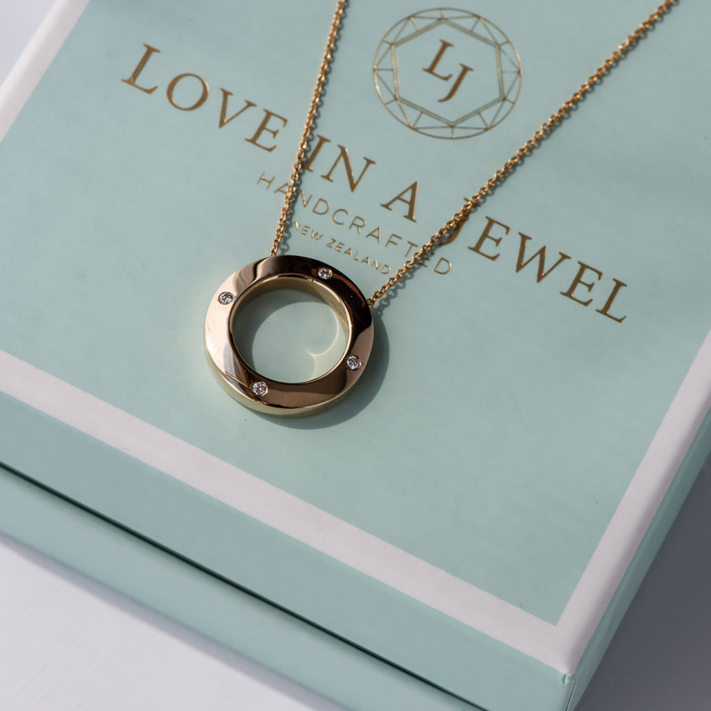 Ashes Pendant - The Circle of Love