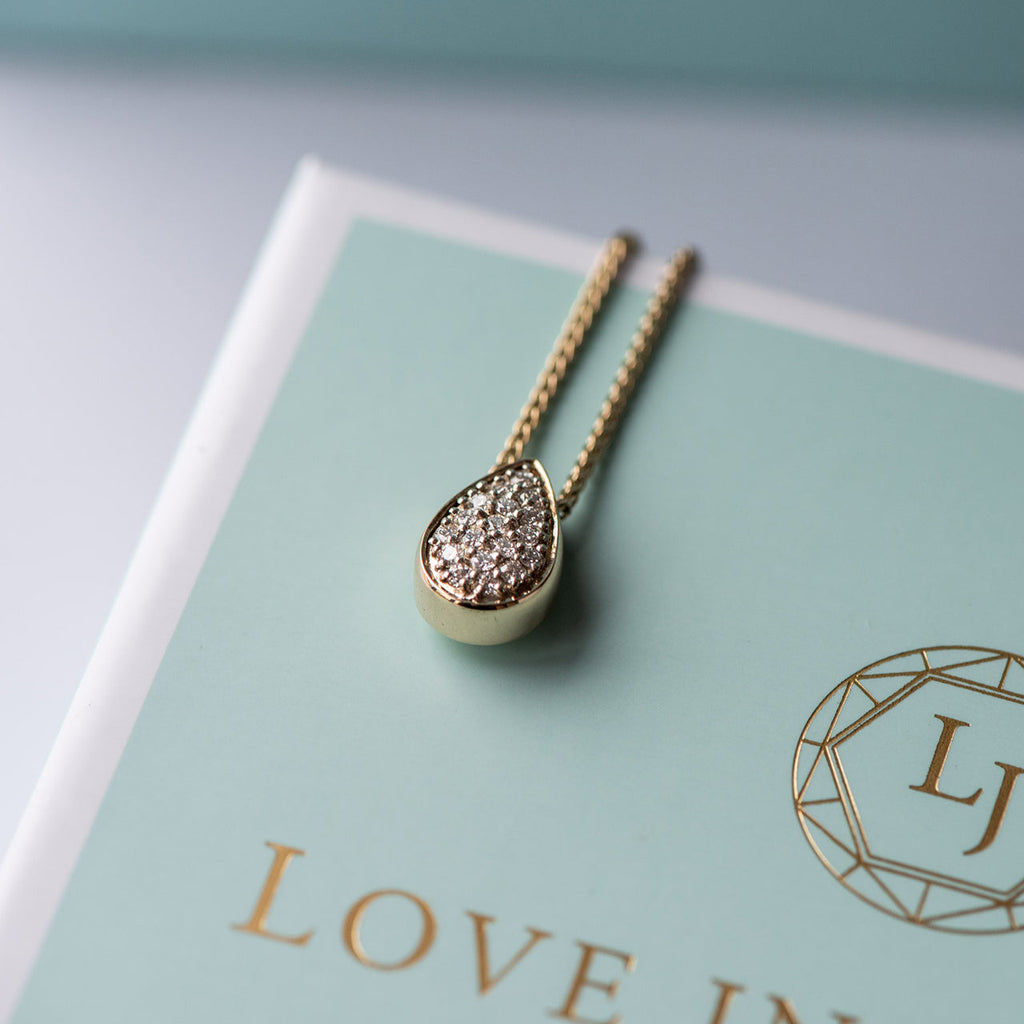 Love Note | Keepsake Pendant - The Full Love Drop