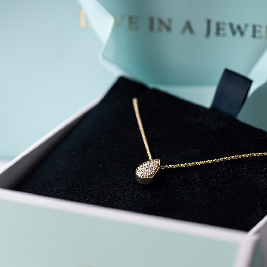 Love Note | Keepsake Pendant - The Full Love Drop